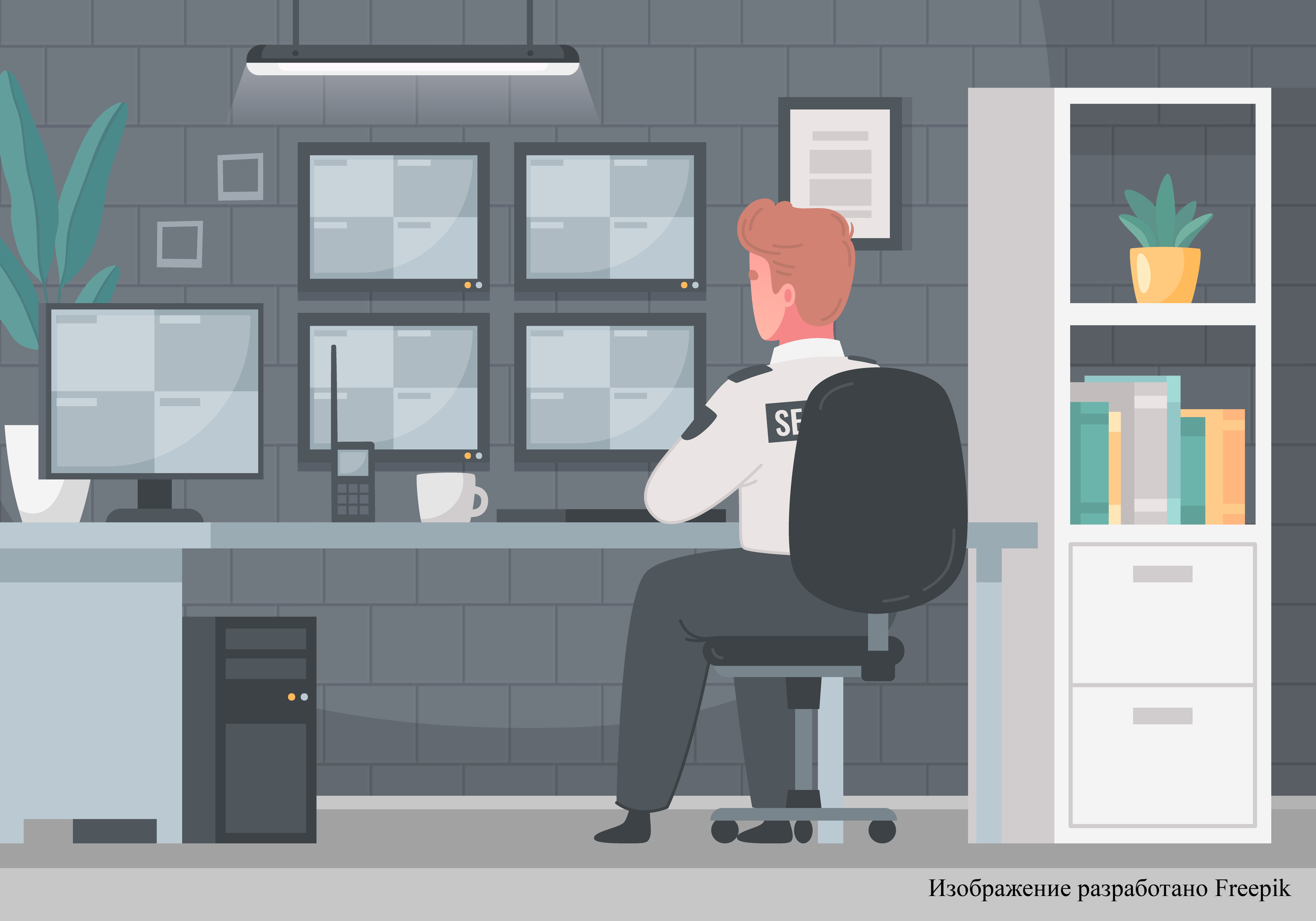 Охранник скончался на рабочем месте